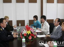 Far Eastern State Technical Fisheries University visited our school