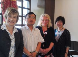 The Delegation of University of the West of England (UK) Visits NII (Dalian)