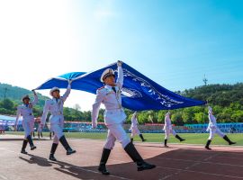 100,000+ Views Live Creativeness of Sports Meeting in Dalian Neusoft University of Information Attracts Attention